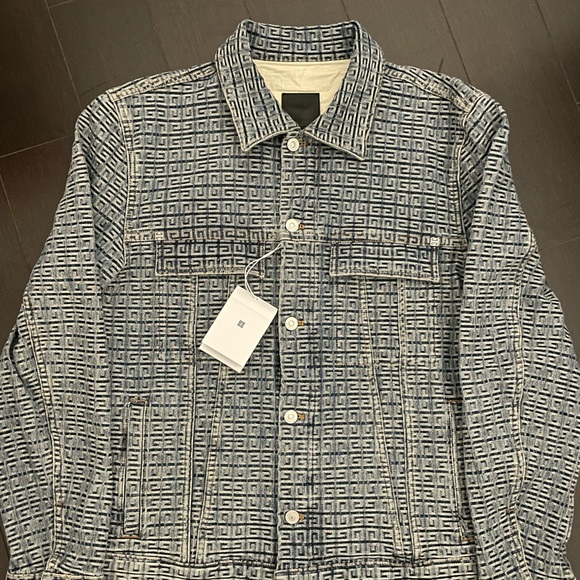 Givenchy Denim Jacket Blue Large - Picture 1 of 4